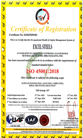 Certifacte of Registration